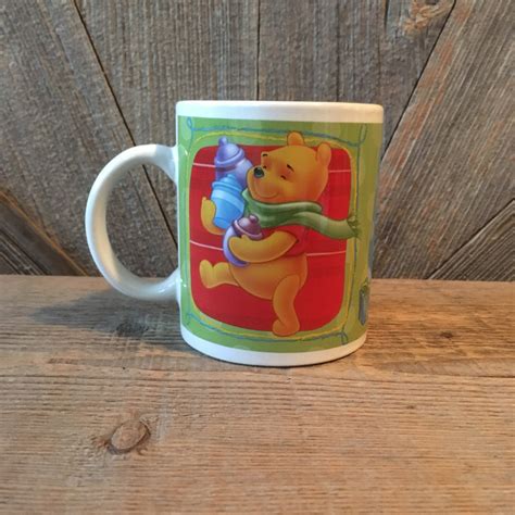 Pooh Mug Vintage Disney Winnie The Pooh Coffee Mug Disney Etsy