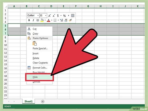 Comment Masquer Des Lignes Dans Excel Tapes