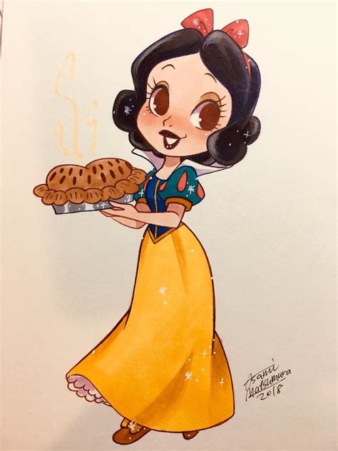 Dessins Princesses Disney kawaii : Blanche-Neige ...