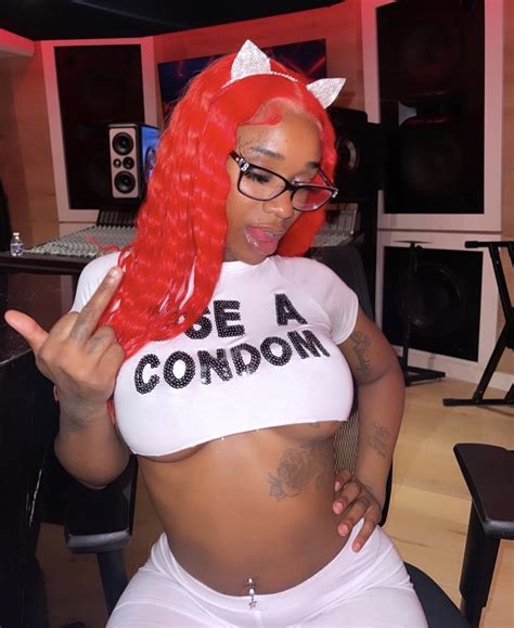 Sexyy Red The Most Raunchiest Female Rapper In The Game ” Pound Town ” Is Taking Over Dallas
