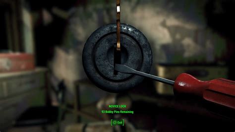 Unless your home has an electronic lock with a touch pad, you'll see a keyhole for the lockset and the key has a set of notches peculiar to the lock it operates because each pin is inserted to a different depth and must be raised to a different height to. Fallout 4: lockpicking and hacking guide - VG247