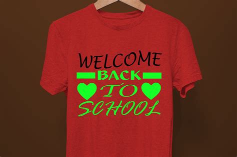 Welcome Back To School Svg Graphic By Mk Graphics Store · Creative Fabrica