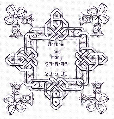 Wedding Cross Stitch Patterns Cross Stitch Blackwork Patterns