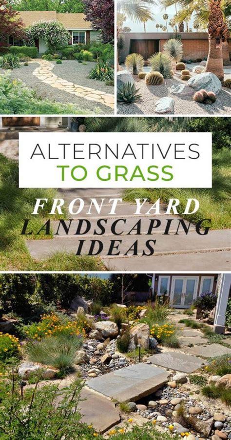 Alternatives To Grass Front Yard Landscaping Ideas The Garden Glove