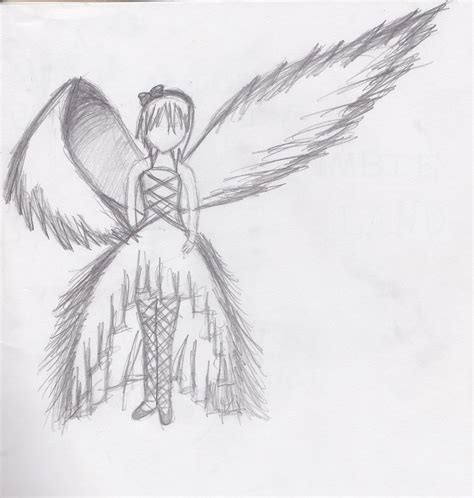 Anime Angel Sketch At Explore Collection Of Anime