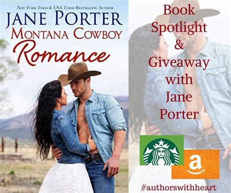 Authors With Heart Spotlight And Giveaway Jane Porters Montana Cowboy