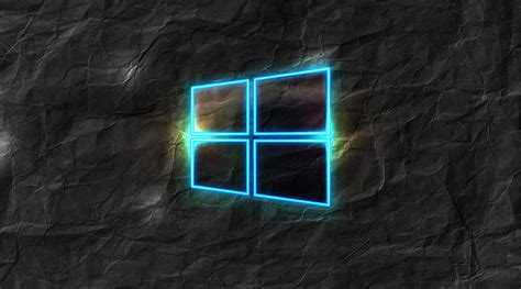 Windows Neon Ultra Windows Windows 10 Cyan Logo Neon
