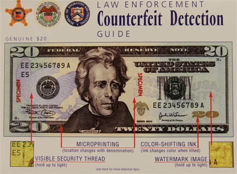 How To Detect A Counterfeit 20 Bill