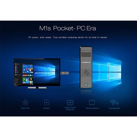 Morefine M1s Windows Pocket Pc Windows 10 Cherry Trail Z8300 Cpu