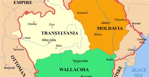 The Grand Principality Of Transylvania In 1600
