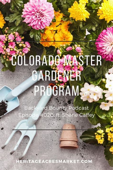 Colorado Master Gardener Program Ft Sherie Caffey Master Gardener