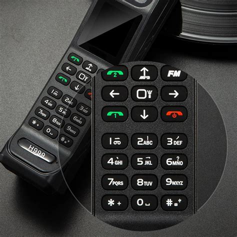 H999 Mini Cell Phone Dual Sim Handheld Telephone Classic Mobile Phone