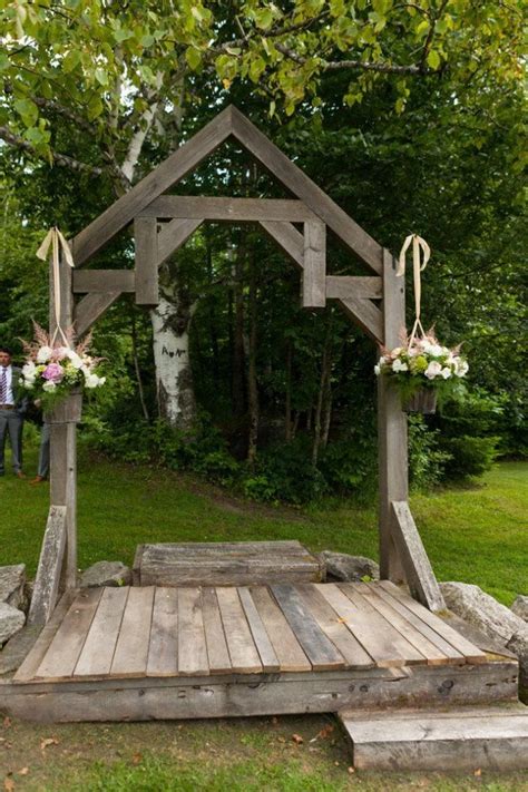 Rustic Wedding Arbor