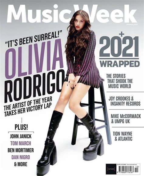 Music Week Magazine January 2022 Olivia Rodrigo Artist Of The Year