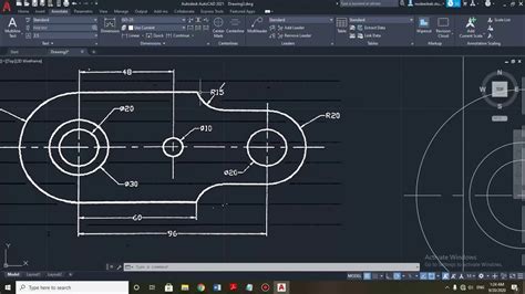 Autocad Basic Tutorial For Beginners Part Youtube