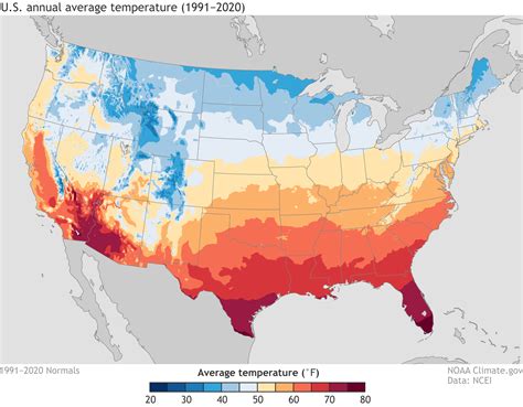 New Maps Of Annual Average Temperature And Precipitation From The Us