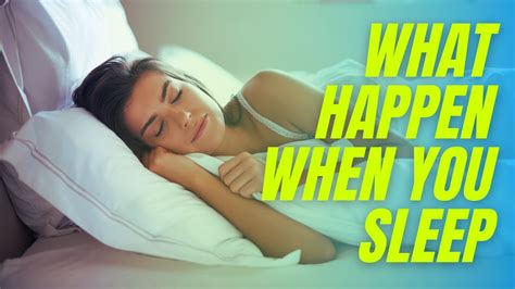 Fascinating Things That Happen To Your Body While You Sleep Youtube