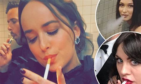 Stars Flout Ny Smoking Ban By Lighting Up At The Met Gala Daily Mail