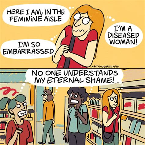 Comics That Perfectly Sum Up Being A Woman In Your Twenties Hygiène féminine Humour