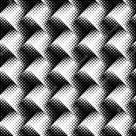 Black And White Seamless Geometrical Square Pattern