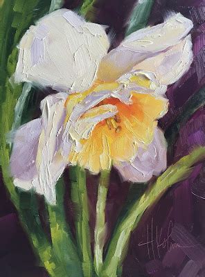Hallie Kohn Art In Fine Art Daffodils Original Fine Art