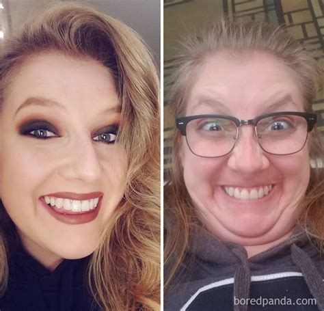 30 Girls Comparing Their Beautiful Photos With Their Ugly Ones