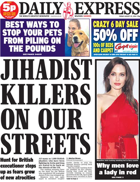 Jihadi John Fears For Gazza And Gcse Ghost Of Gove In Headlines