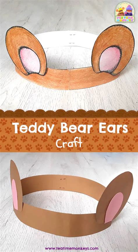 Diy Bear Ears Teddy Bear Ears Bear Ears Bear Ears Headband Teddy Etsy