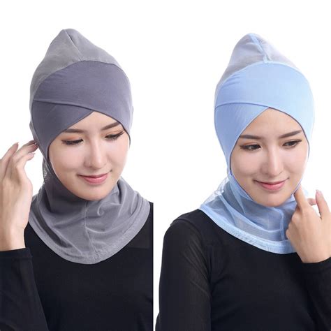 2019 Womens Plain Scarf Small Cover Head Hijabs Muslim Islamic Ladies