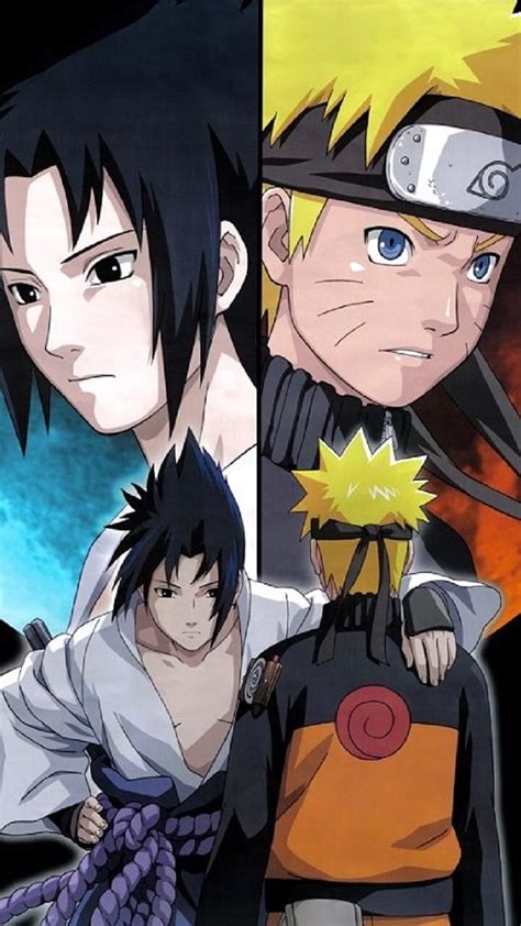 Naruto Uzumaki And Sasuke Uchiha Wallpaper