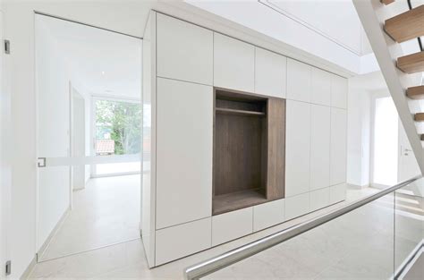 Wandgarderobe, moderne garderobe mit 10 haken, farbe silber, höhe 42 cm. Tolle einbauschrank garderobe - | Einbauschrank garderobe ...