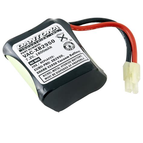 Replacement Euro Pro Shark V2950 Vacuum Battery Free