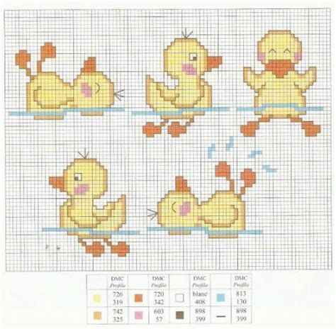 Also use our online tools and caption/border maker to chart your own text and words. How to make Duckling cross stitch baby bathrobe tutorial ...