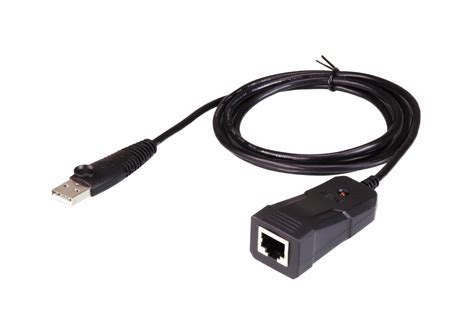 Usb To Rj 45 Rs 232 Console Adapter Uc232b Aten Usb Converters