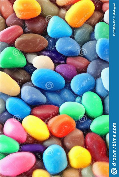Colorful Pebbles Abstract Digital Art Stock Photo Image Of Pebble