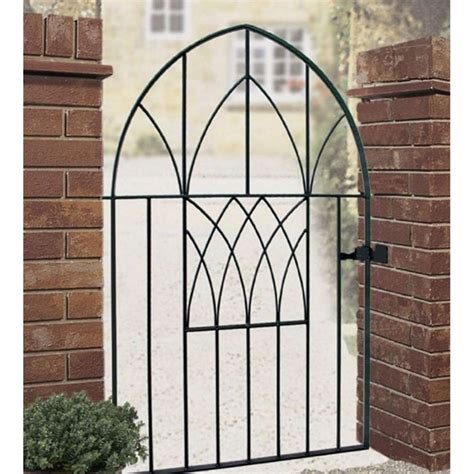 Having a made to measure wrought iron style gates, fencing or railings allows you to not only control access to your home or property but due to the design and style, they do not block out any of the view. Abbey Modern Low Bow Top Gate - Made to Measure | Garden ...
