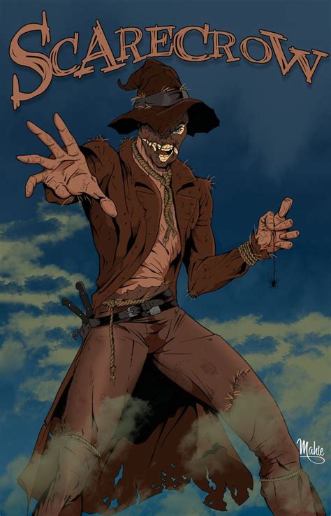 Scarecrow By Mikemahle On Deviantart Gotham Villains Scarecrow