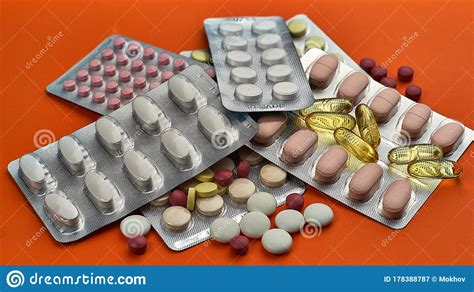 Lots Of Pills Stock Image Image Of Antibiotic Cure 178388787