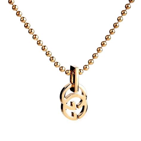 Gucci Running G Gold Necklace At 1stdibs Gucci Necklace Gold Gucci