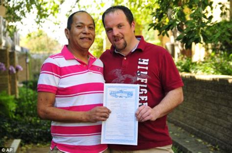 gay couple marries on indian reservation to avoid oklahoma same sex marriage ban daily mail online