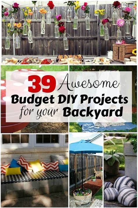 39 Awesome Budget Diy Projects For Your Backyard The Budget Diet