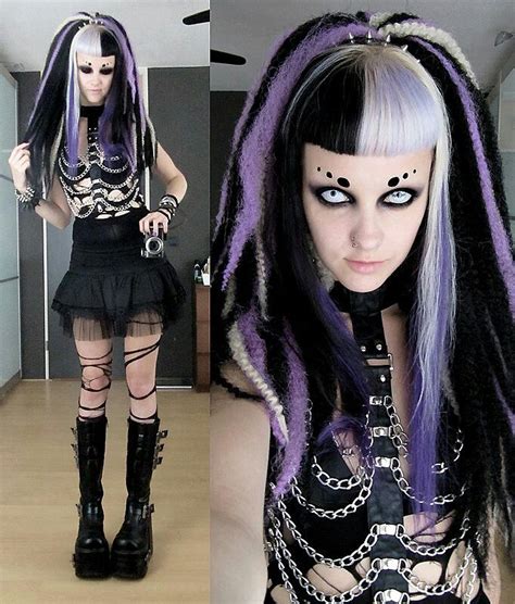 Psychara Goth Outfits Cybergoth Fashion Goth Model