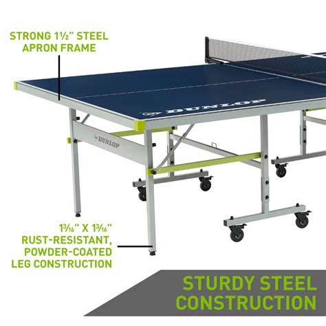 Dunlop Official Size Outdoor Table Tennis Table Md Sports