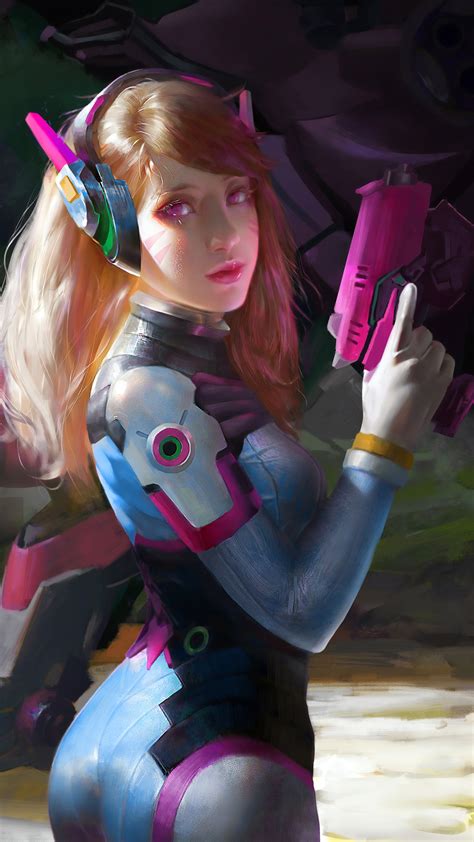 1080x1920 Dva Overwatch Overwatch Games Hd For Iphone 6 7 8