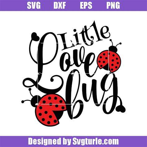 Little Love Bug Svg, Love Bug Svg, Baby Svg, Cut File, File For Cricut