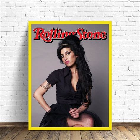 Amy Winehouse Magazine Portada Cartel Wall Arthome Etsy