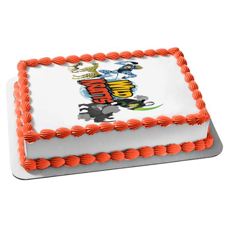 Wild Kratts Chris Kratt Martin Kratt Cheetas Rhinoceroses Edible Cake A Birthday Place