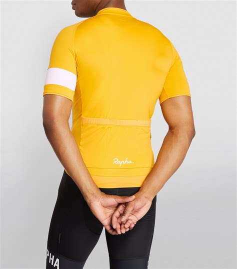 Rapha Yellow Core Cycling Jersey Harrods Uk