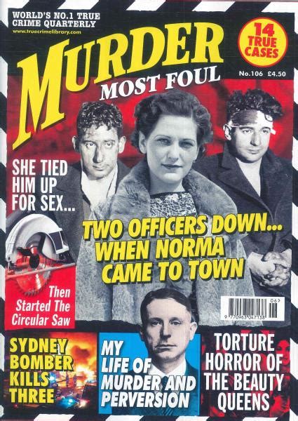 Murder Most Foul Magazine Subscription