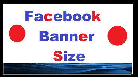 At least 1080 x 1080 pixels. How to make a Facebook banner the right size - YouTube